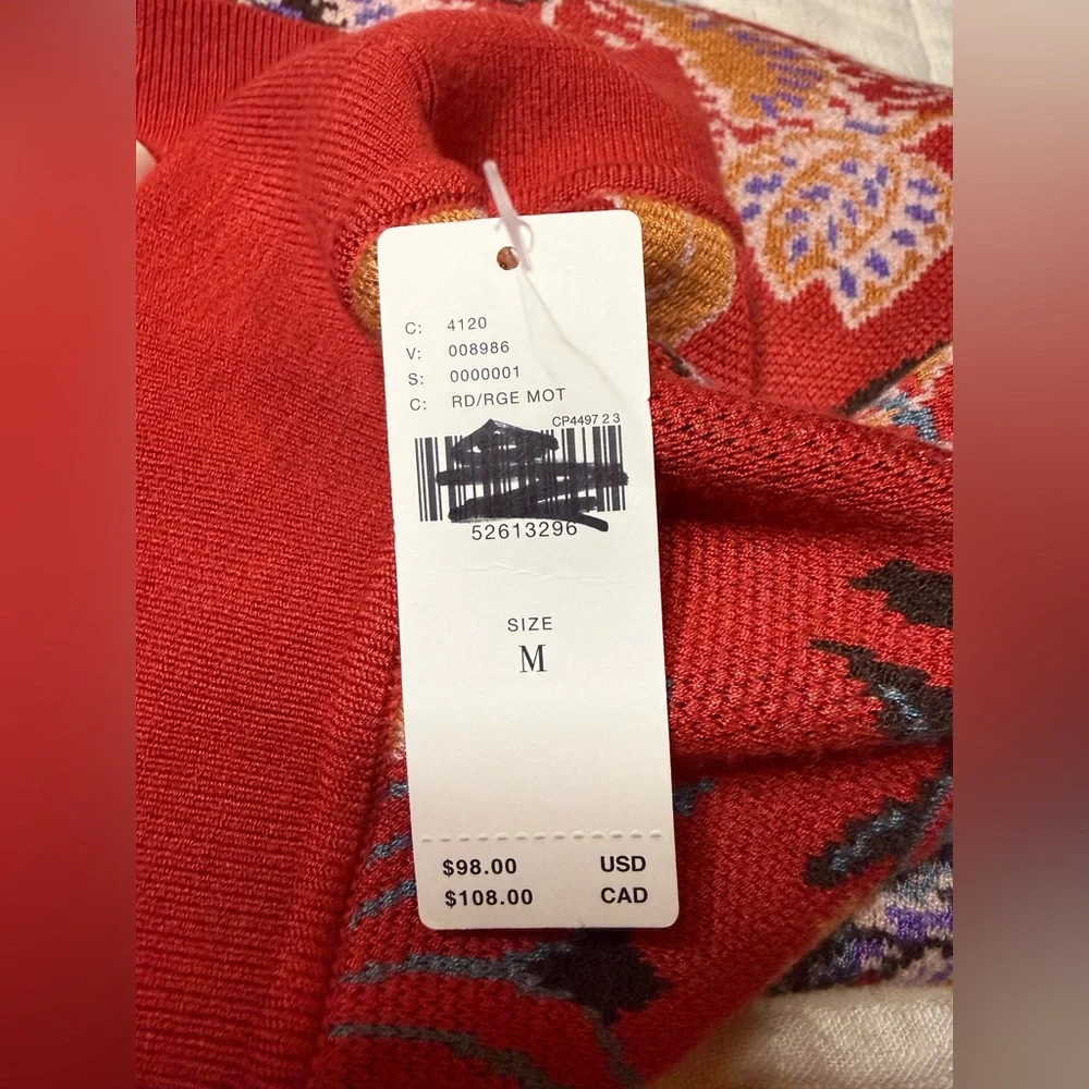 Maeve Delphinia Floral Knit Pencil Skirt - Picture 6 of 12